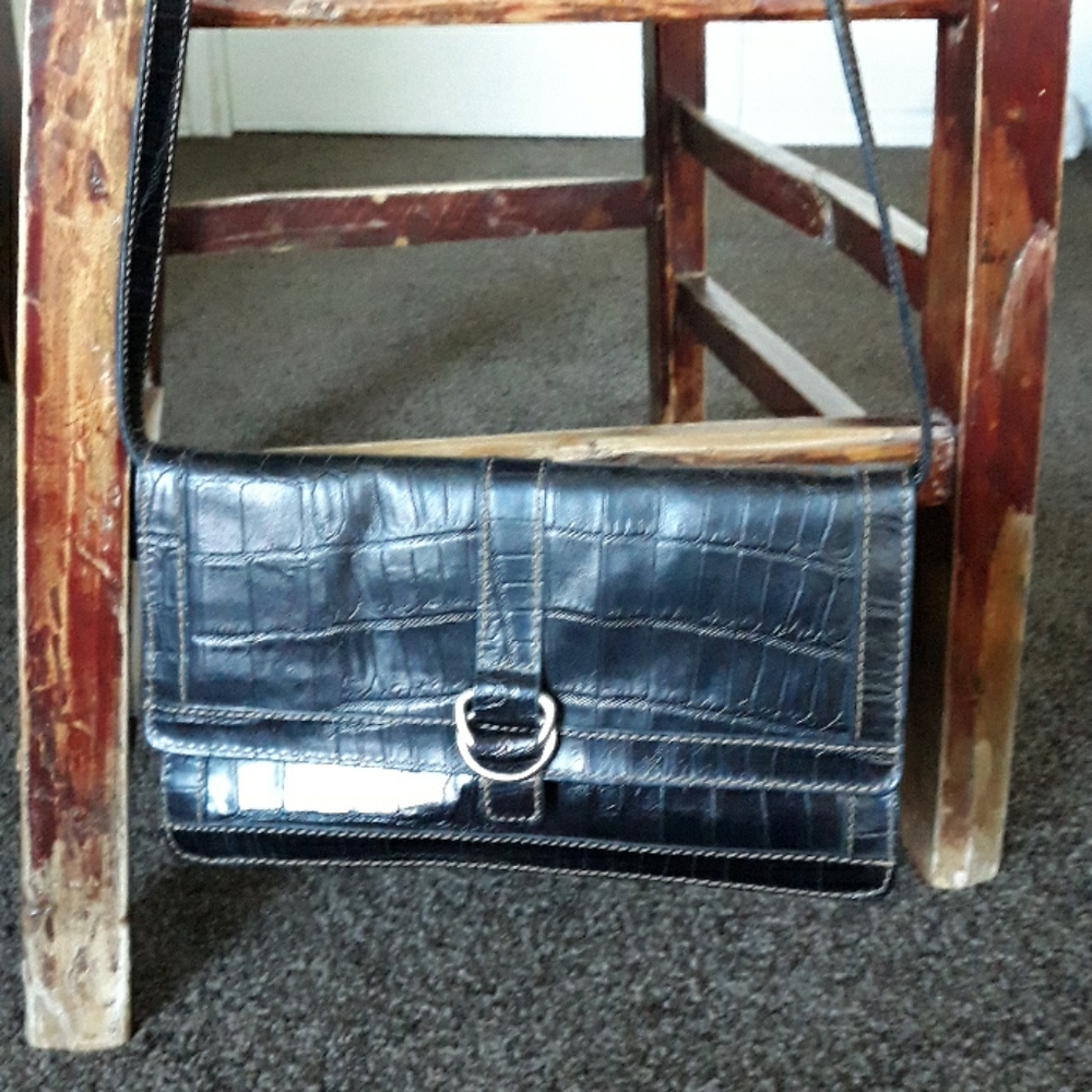 Jones New York Croc Crossbody or Clutch